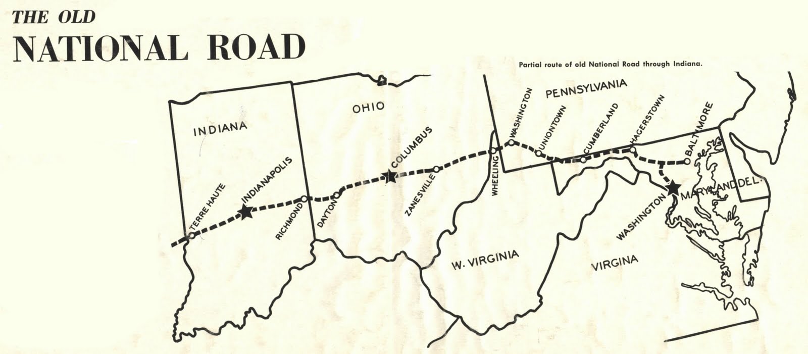 GIS Research and Map Collection Ball State University National Road