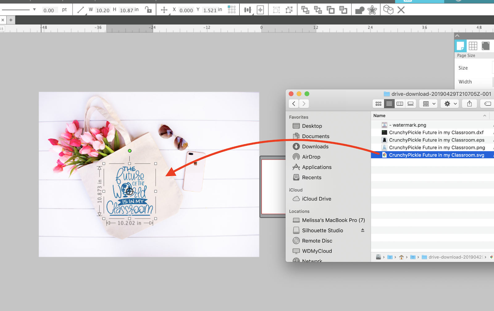 Download Free How To Easily Crop Photos In Silhouette Studio Silhouette School PSD Mockup Template