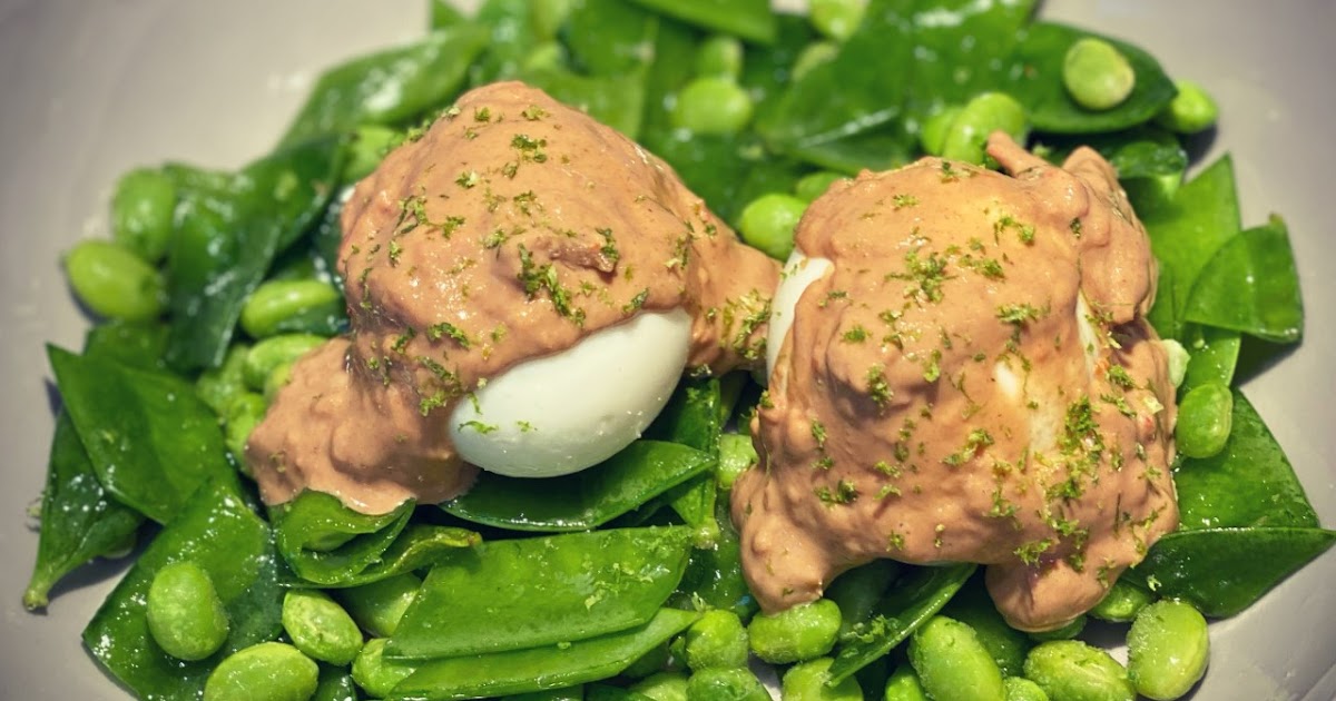 Asian Egg and Bean Salad