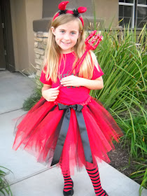 So I Saw This Tutorial ...: Halloween Tutus! Part 1 - A Darling Devil