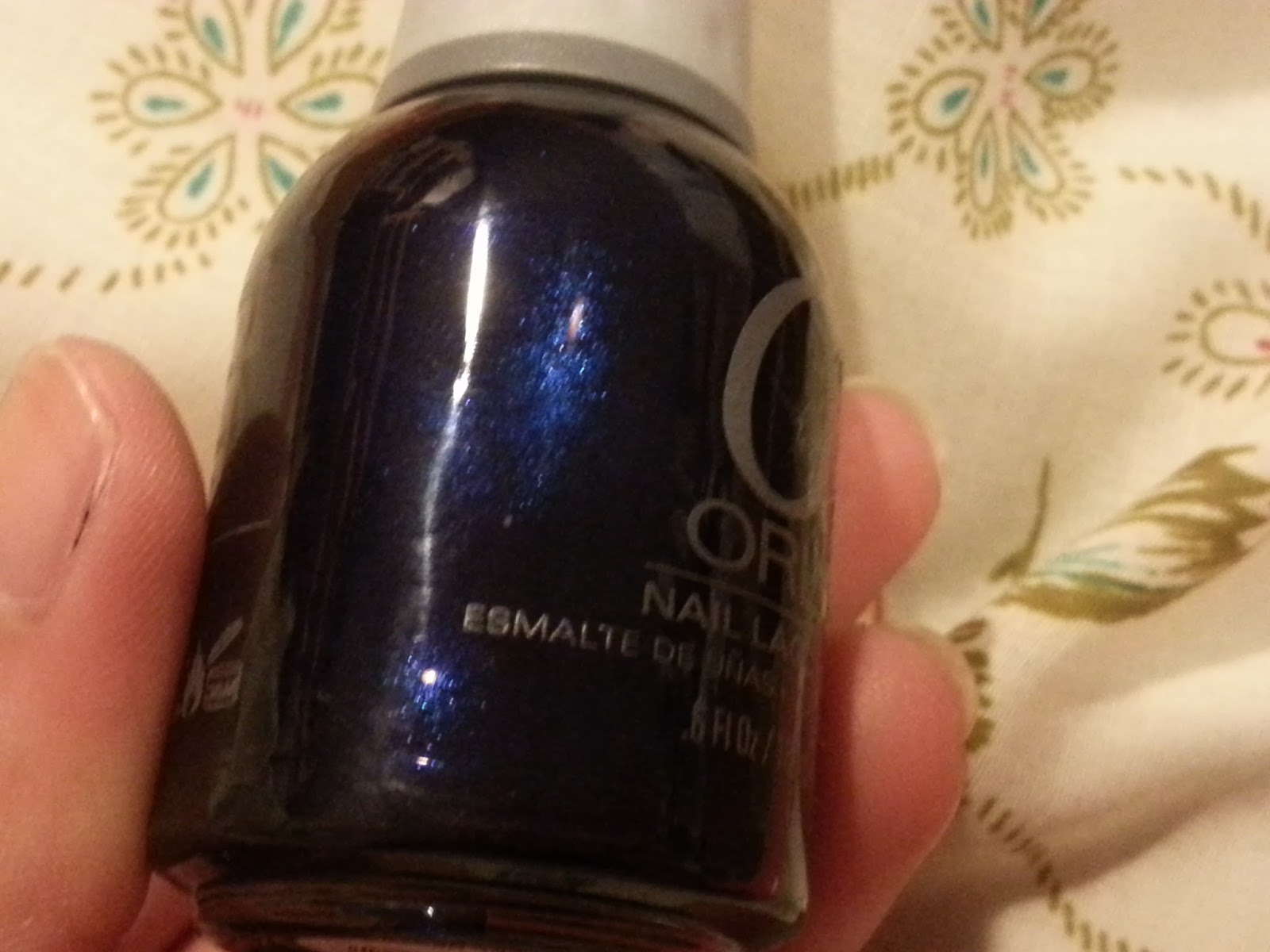 7. Orly Nail Lacquer in "Blue Suede" - wide 11