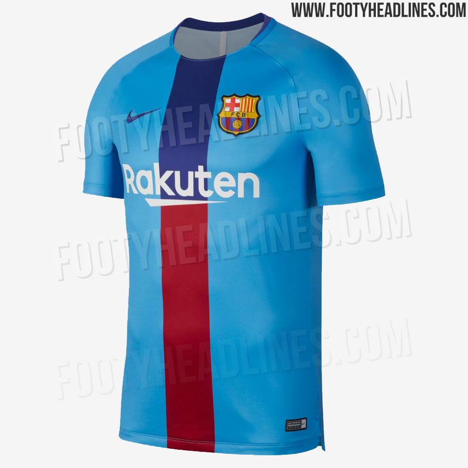 fc barcelona pre match jersey