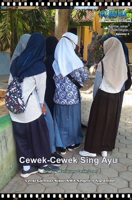Gambar Soloan Terbaik di Indonesia - Gambar Siswa-siswi SMA Negeri 1 Ngrambe Versi Cah Ayu Khas Spesial A Kel 1 - 13 DG