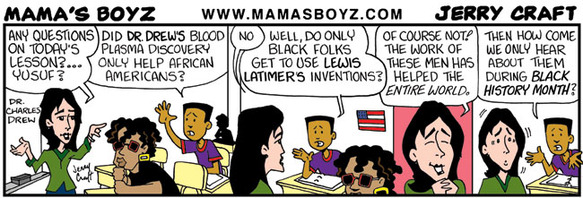 ghettoManga: "Mama's Boyz" on Black History Month