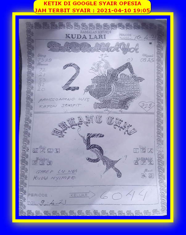 gambar togel hongkong