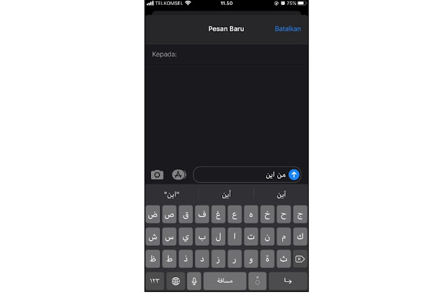 Cara Menambahkan dan Menulis Huruf Arab di Hape Android dan Iphone Tanpa Download Aplikasi
