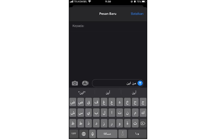 Cara Menambahkan dan Menulis Huruf Arab di Hape Android dan Iphone Tanpa Download Aplikasi