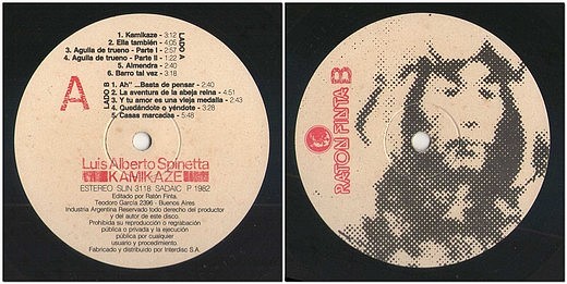 La Nave Del Rock Argento Luis Alberto Kamikaze (Vinilo FLAC