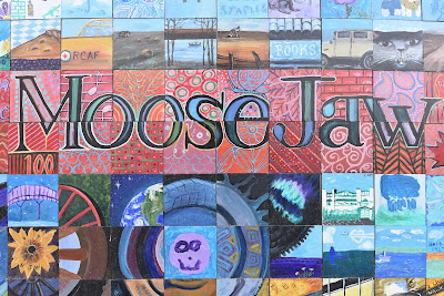 Moose Jaw Canada 150 Mural.