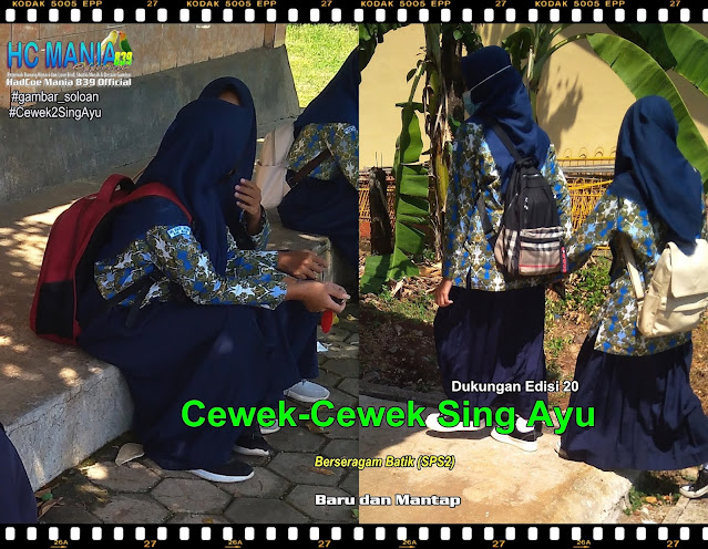 Gambar Soloan Terbaik di Indonesia - Gambar SMA Soloan Spektakuler Cover Batik (SPS2) Dukungan 20 - 21 DG