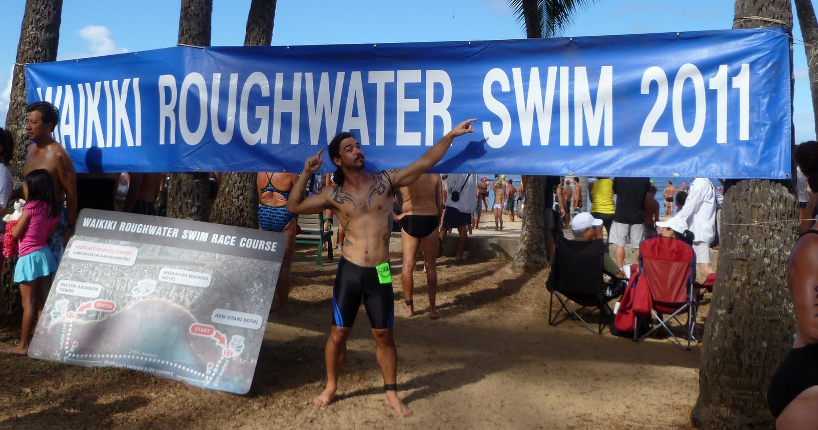 Dirtbag Fitness Waikiki RoughWater Swim Race Report