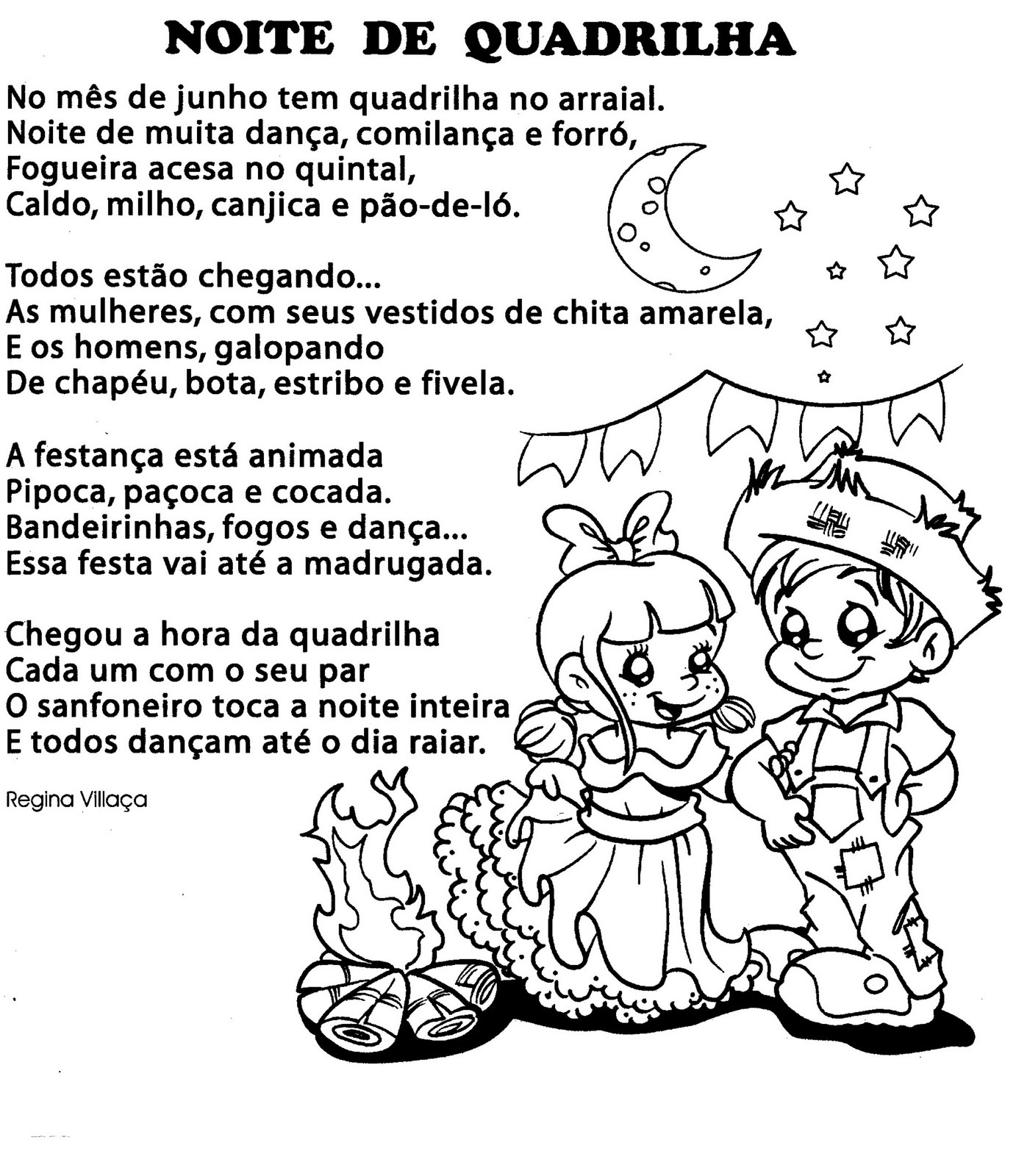 Textos Festa Junina Cantinho Das Atividades