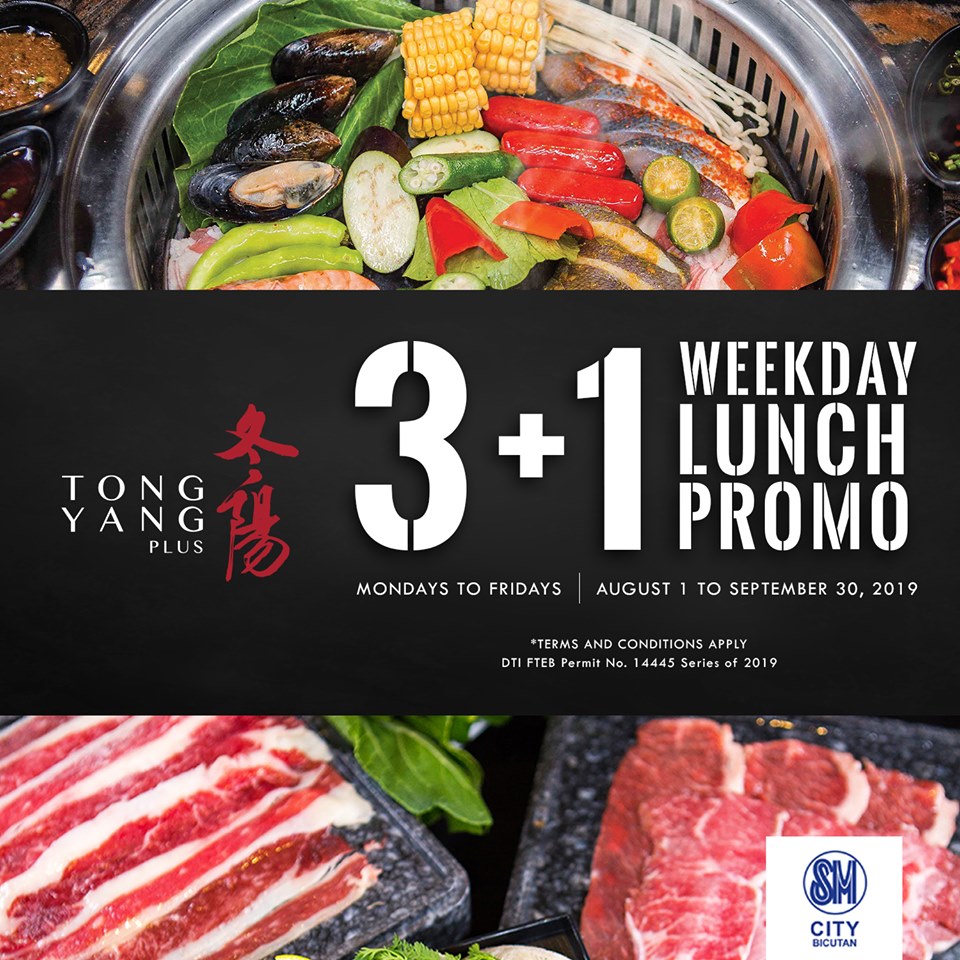 Manila Shopper Tong Yang Plus Weekday Promo at Ayala Malls Feliz, SM Bicutan & WMall Macapagal