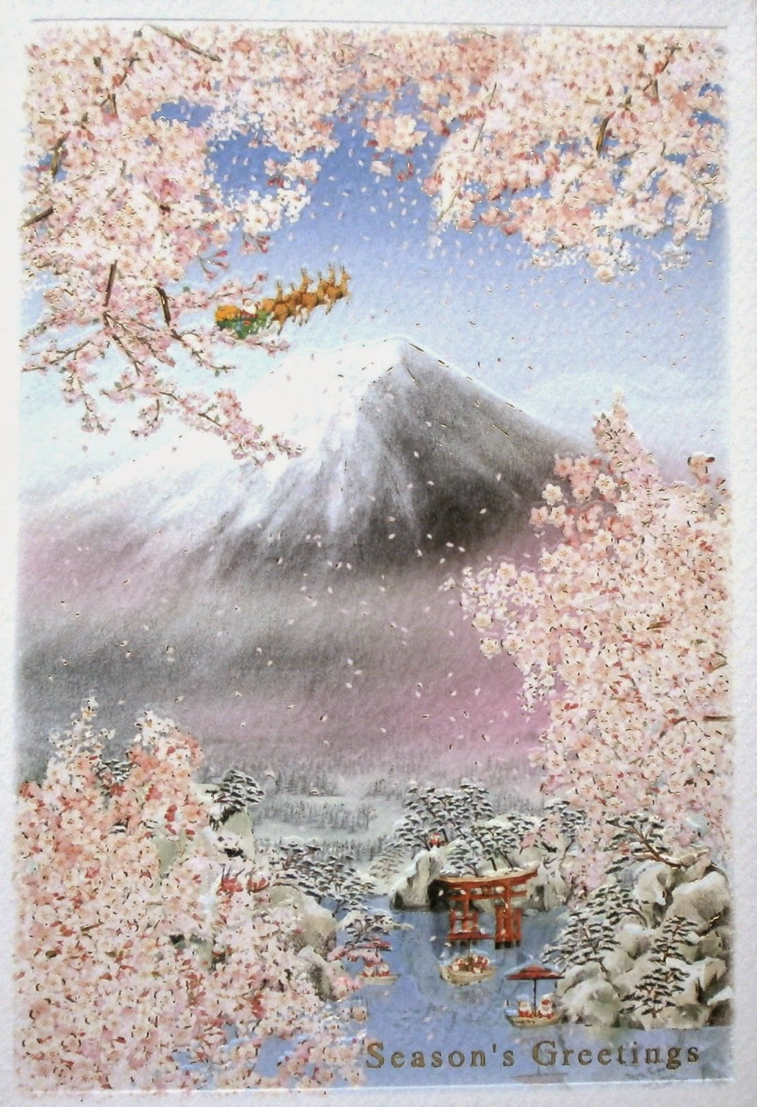 Products From Japan With Love: Japanese Christmas Card