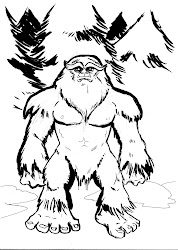sasquatch drawing bigfoot cartoon draw yeti finding drawings feet timberline cryptozoology myths yowie coloring visit getdrawings imgarcade