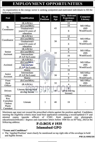 Jobs in Islamabad 2021 June PPSC Jobs in Islamabad 2021 June PPSC