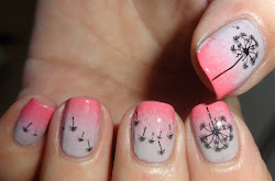 dandelion nail decals water wendy delights