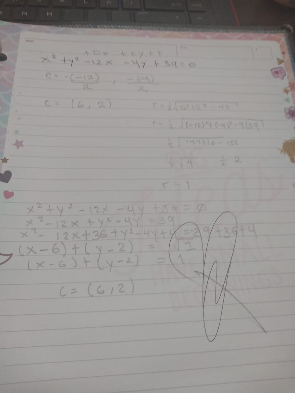 graficaci-n-circunferencia