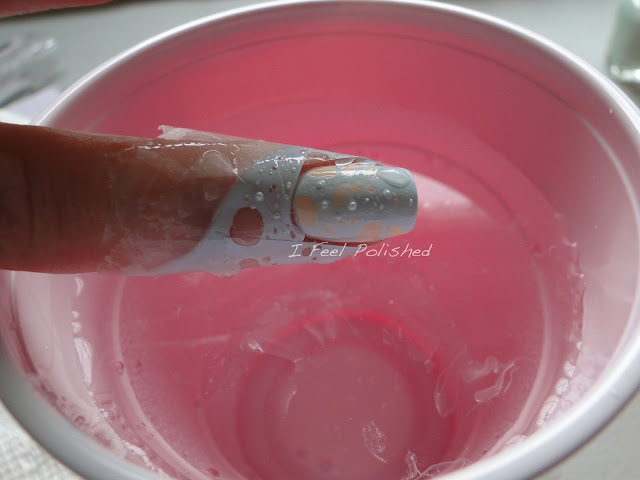 Water Spotted Nails Tutorial