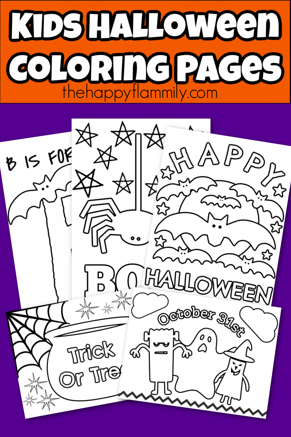 Free Halloween Coloring Sheets Preschool