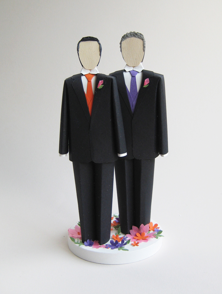 Concarta Paper sculpture cake  toppers  for weddings  