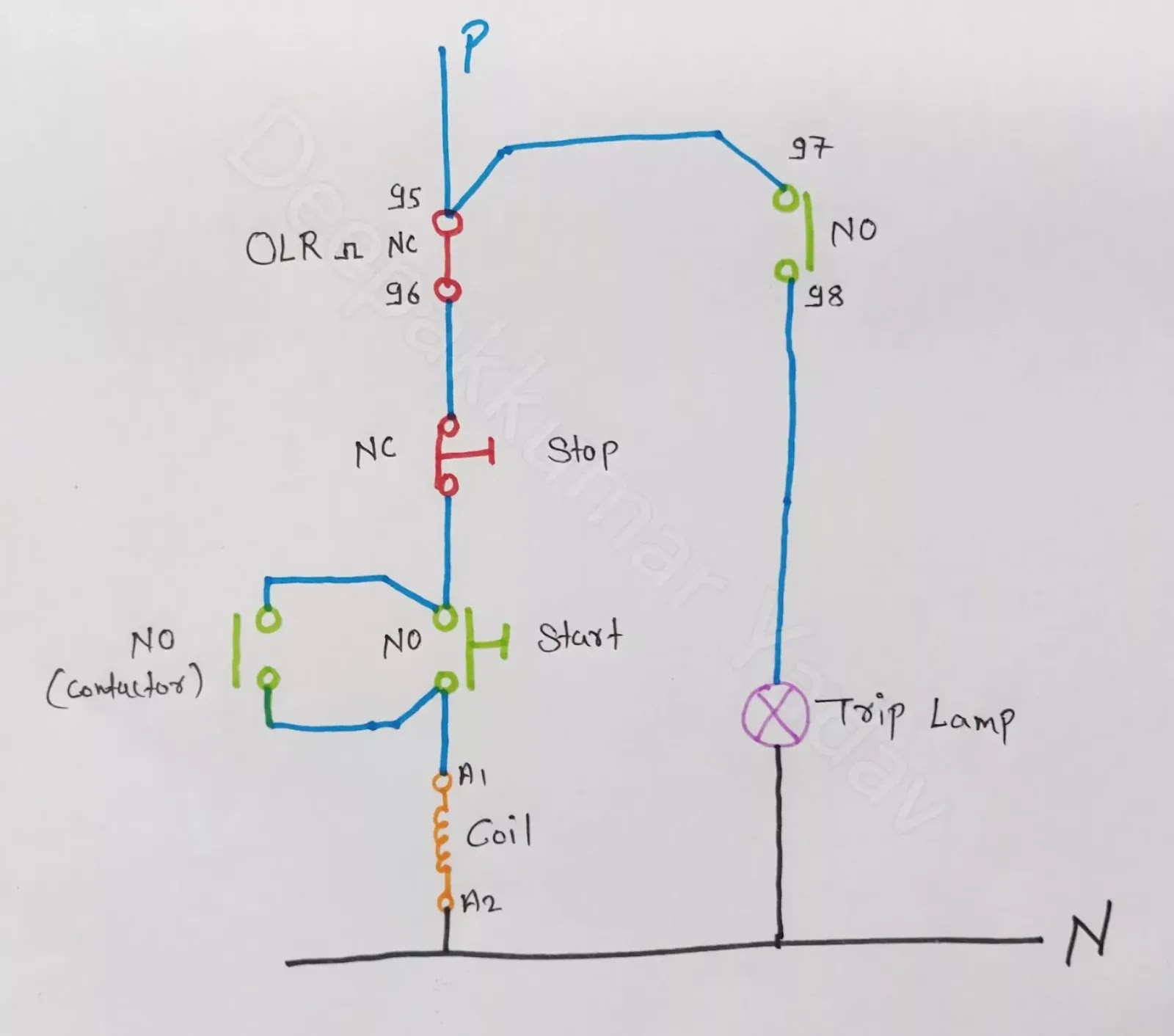 Thermal Overload Relay Working and Controlling