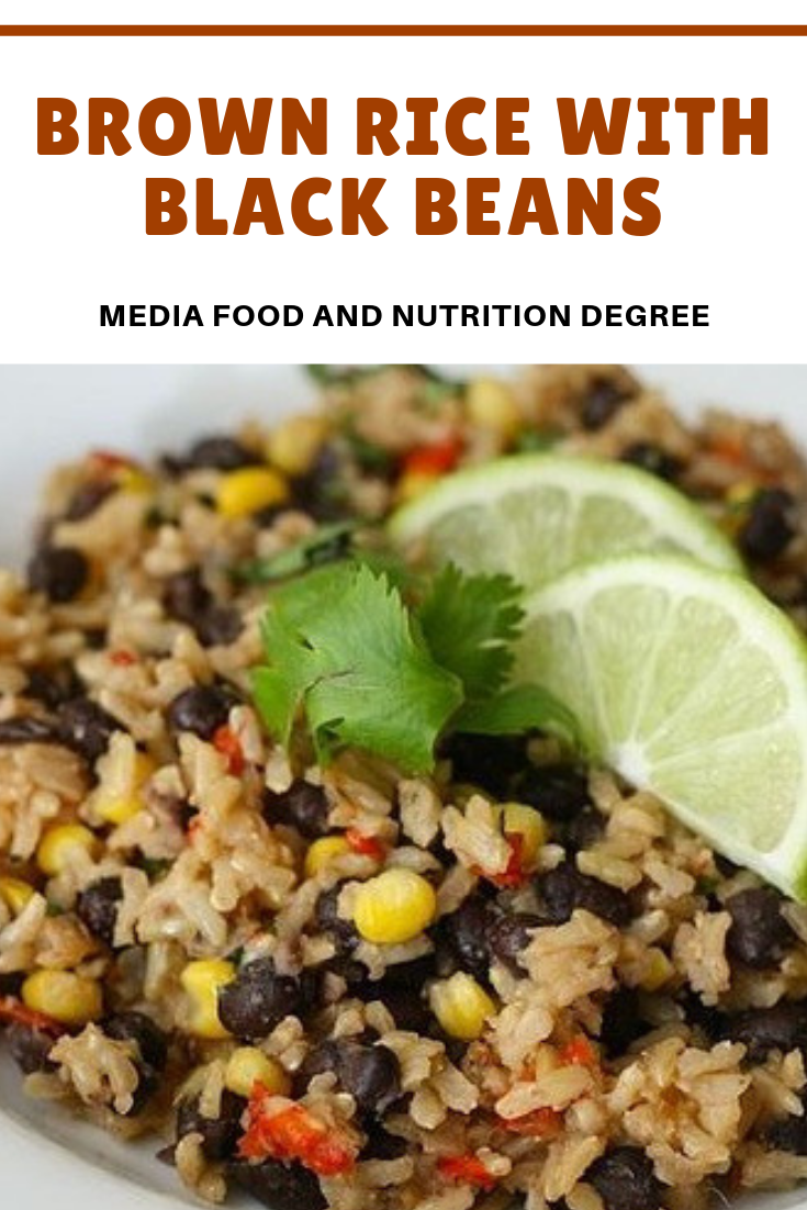 BROWN RICE WITH BLACK BEANS EASYRECIPES BEANS Media Food and