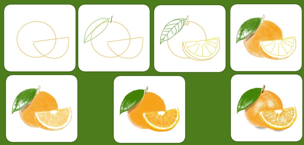 Orange Drawing Easy How To Draw An Orange For Kids orange drawing easy how to draw an