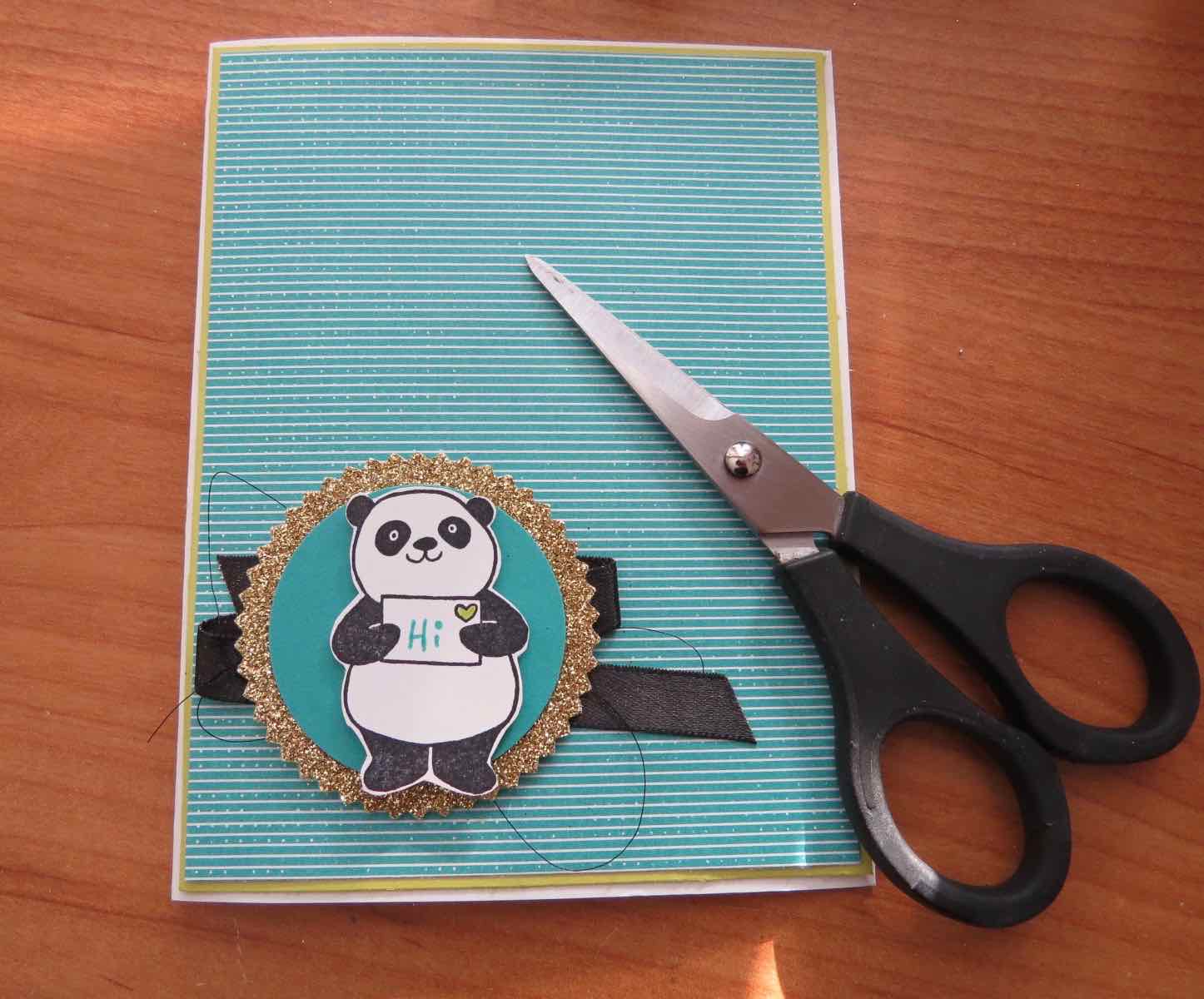 Stampin'Up Glitter Paper Tip! Karina Chin, Stampin' Up! Demonstrator