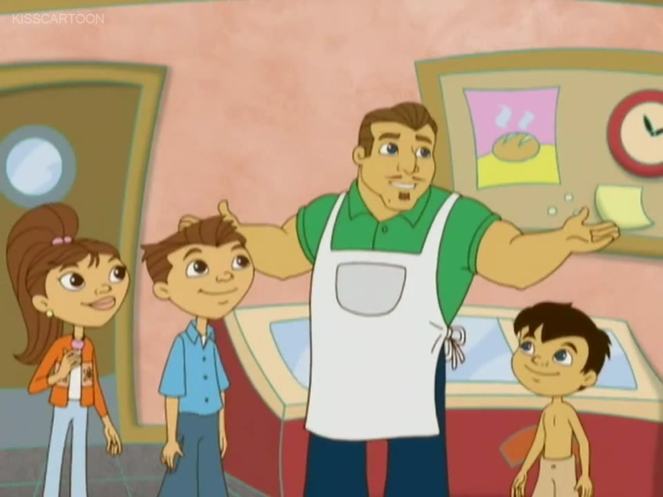 Maya And Miguel The Wrestler Next Door Shirtless Drawn Cartoon Boys & Men: Shirtless Tito Chavez in Maya and