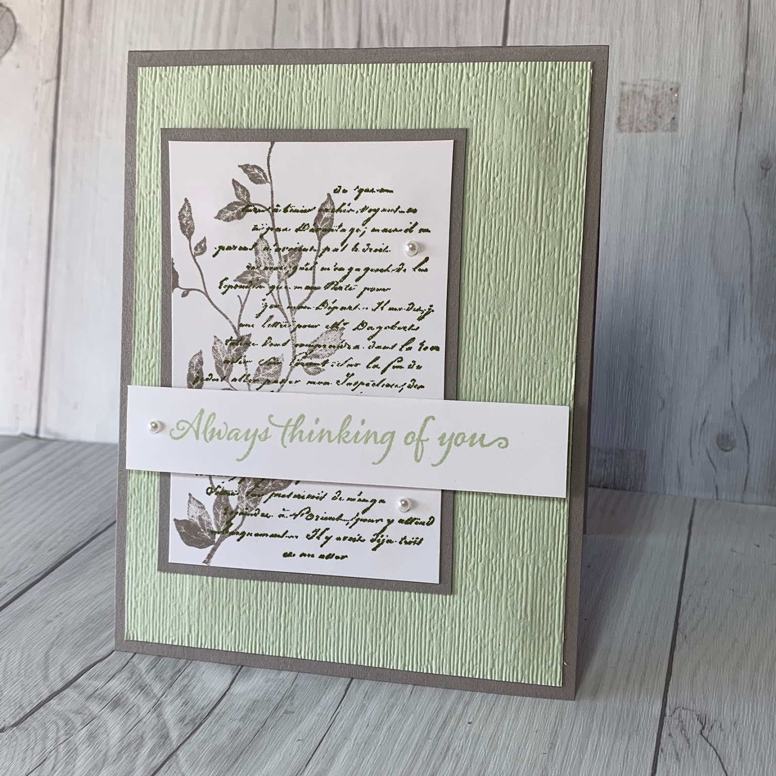 Another Stampin Up Very Versailles Stamp Set Card Stamped Sophisticates