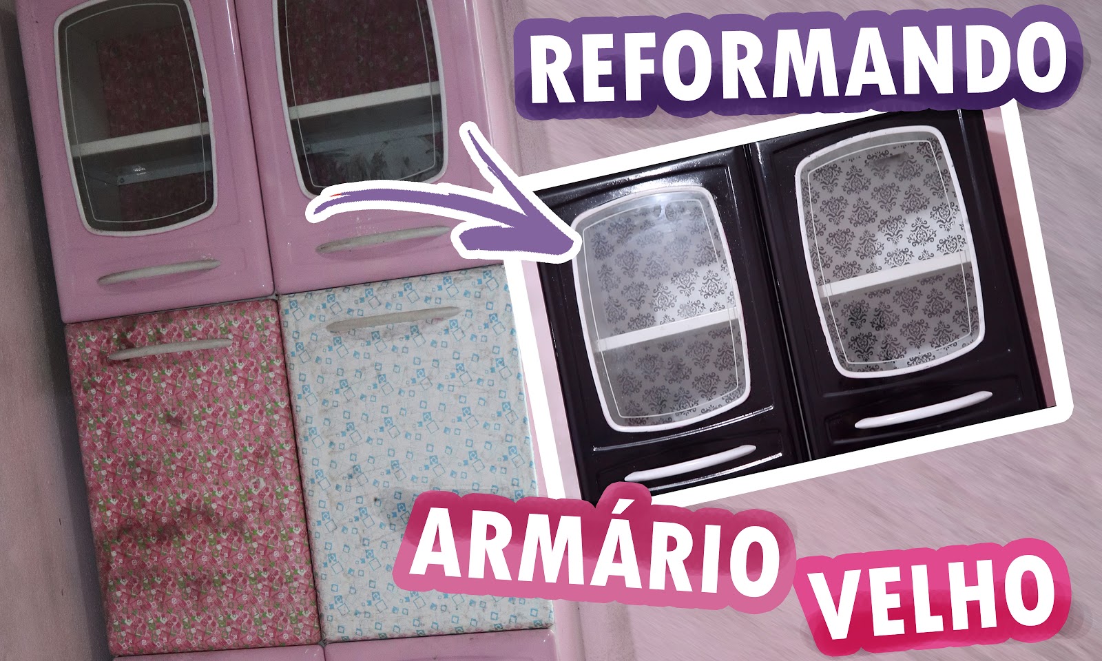 Tamy Bene Reformando Armario Velho