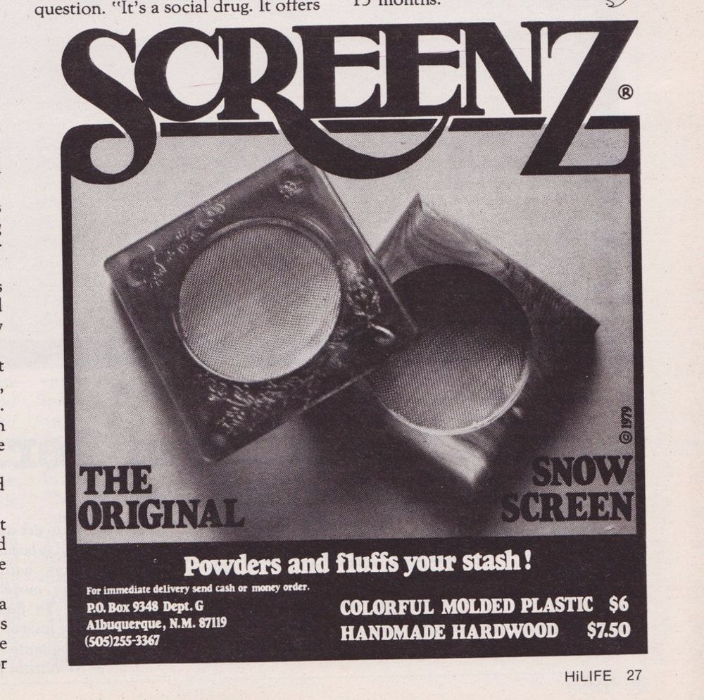 Back when it was normal to advertise cocaine gadgets in magazines  1970 1980 - 12