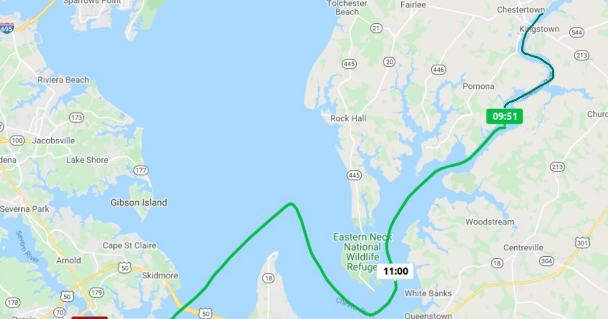 Ahoy! From inQuest Annapolis, mooring ball