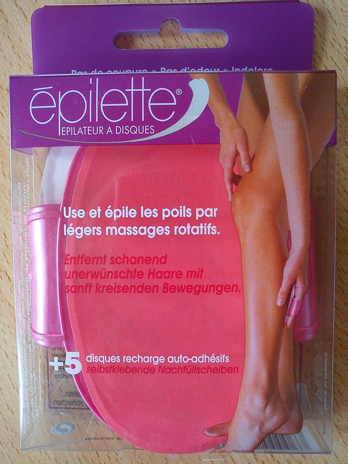 Jeannys Lieblingsstücke: Produktbewertung: ÉPILETTE Depilierscheibe