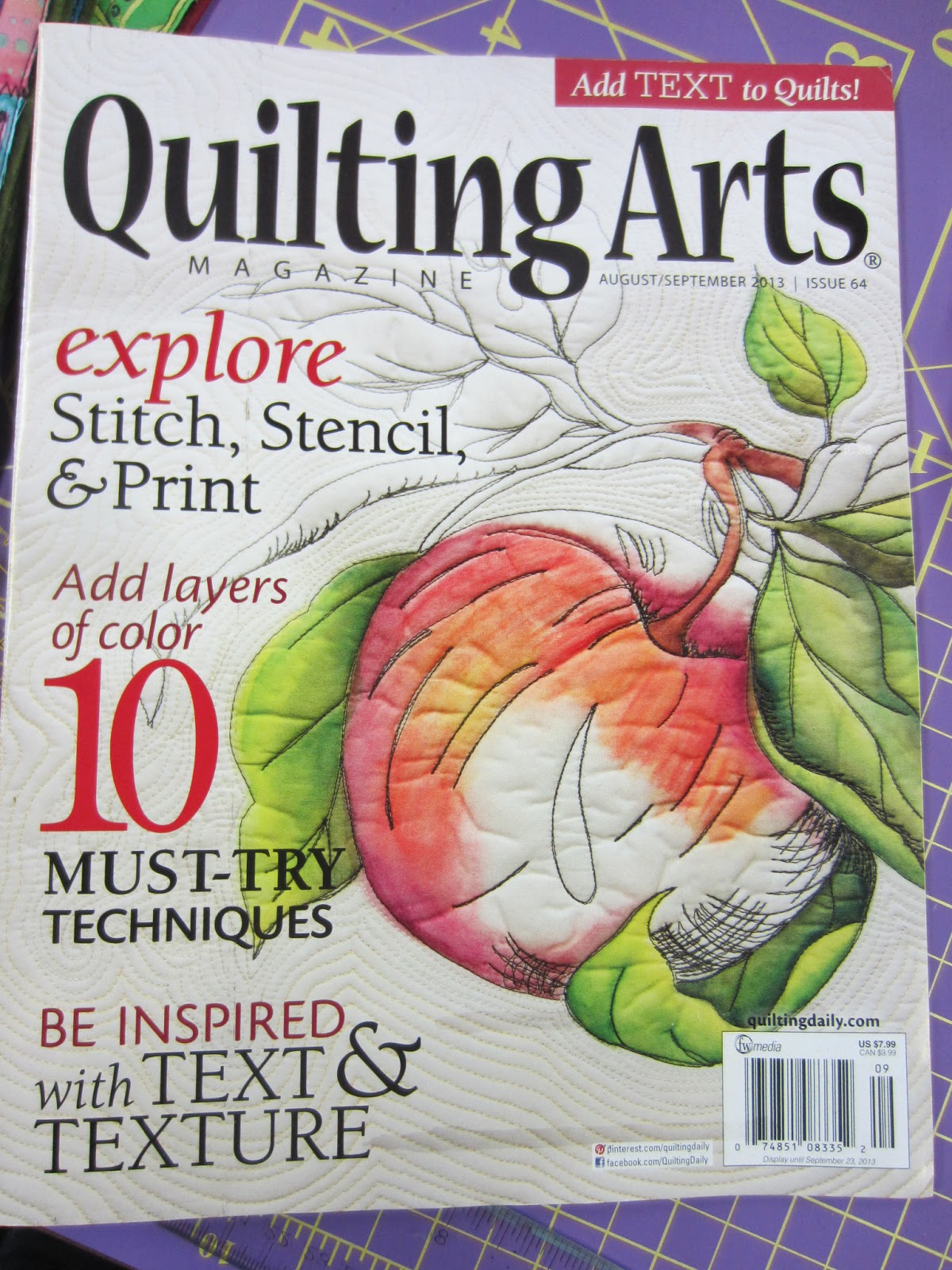Twisted Sister Quilting Arts Magazine!