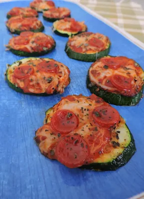 Mini Zucchini Pizzas