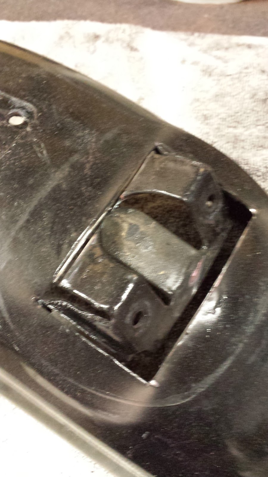 The greasy shop rag Sportster Rear Fender Redo