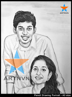 Top Best Professional Photo Portrait Pencil Drawing Graphite Charcoal Sketch Artist in Hyderabad Telangana INDIA