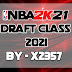 2021 Draft Class by X-2357 [FOR 2K21]