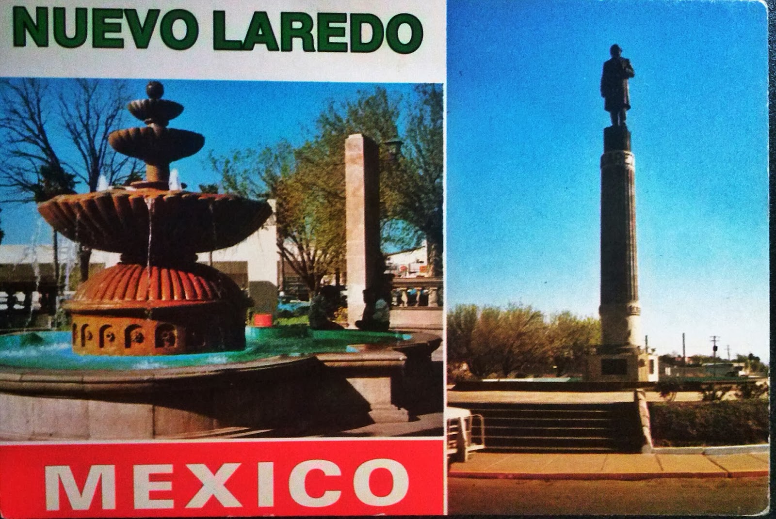 Mi Colección de Tarjetas Postales Aspectos de Nuevo Laredo México