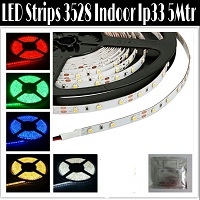 LED Strips 3528/2835 INDOOR IP33 & OUTDOOR IP44