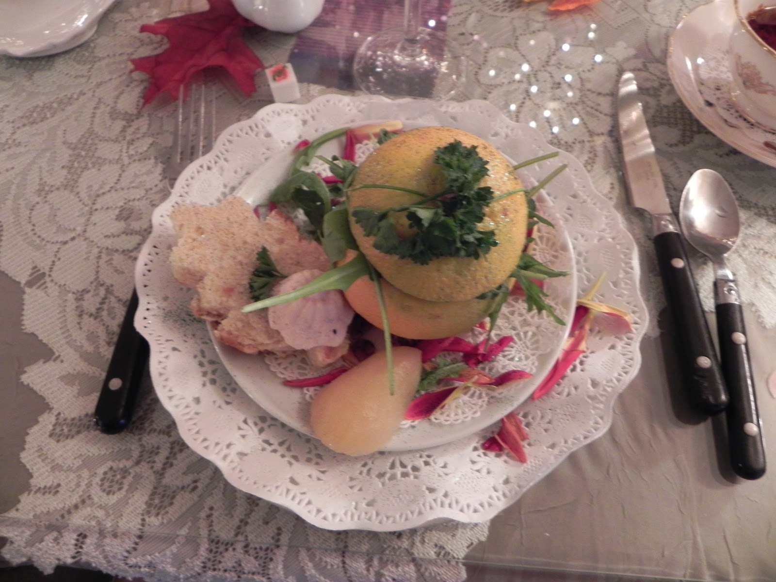 Visits with Grandma Ann Mullen's Herbal Tea House lunch