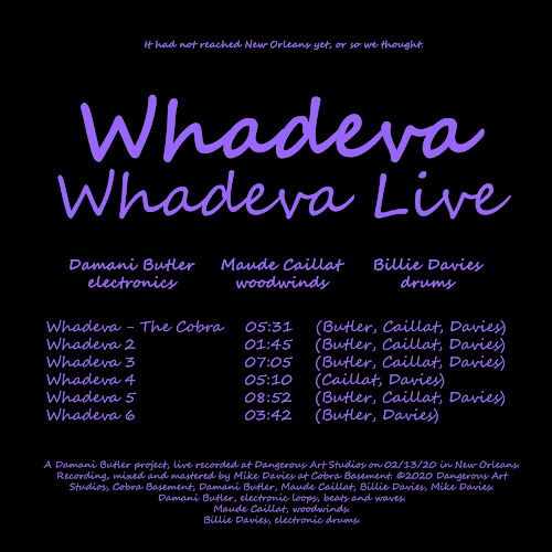 Whadeva, Whadeva Live (Butler, Caillat, Davies)