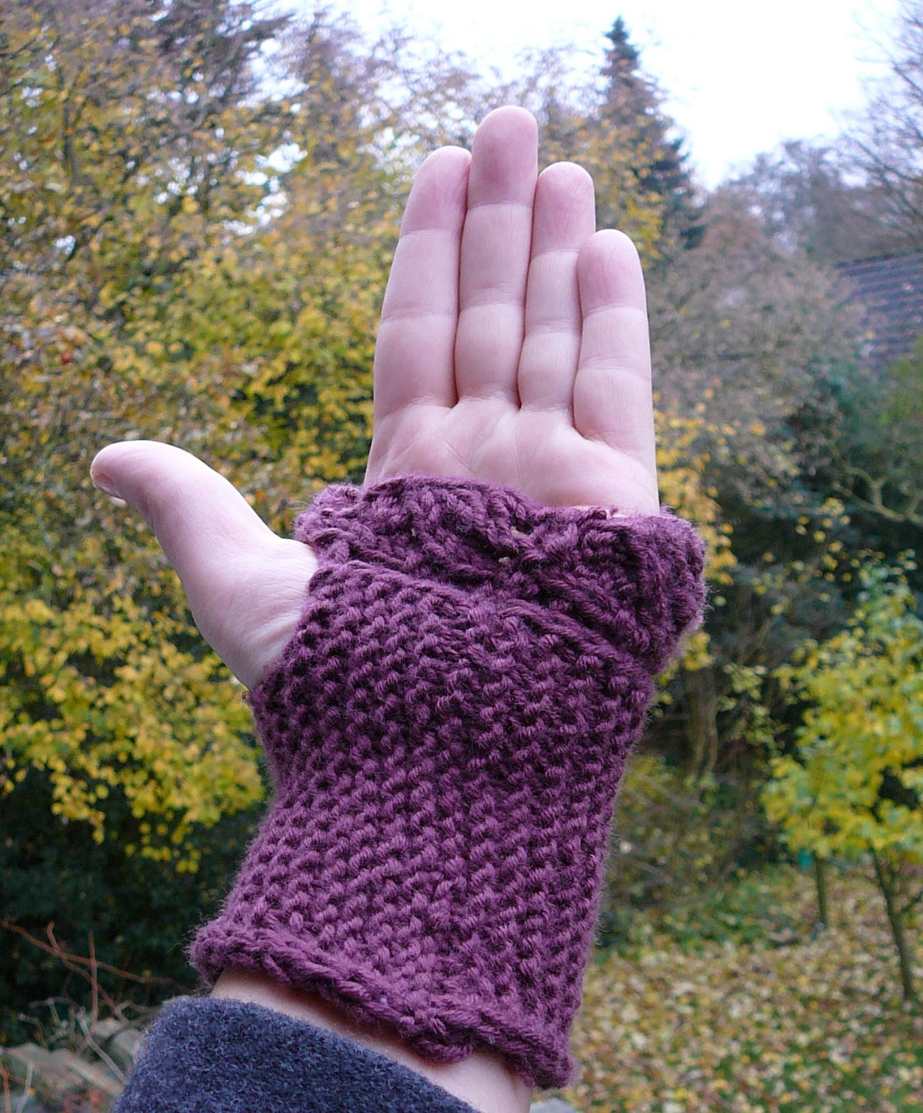 Projekte, Projekte...: FO und Fazit: Saroyan Stulpen.