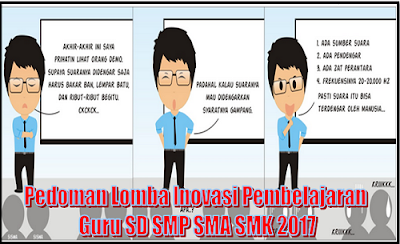 Pedoman Lomba Inovasi Pembelajaran Guru SD SMP SMA SMK 2017