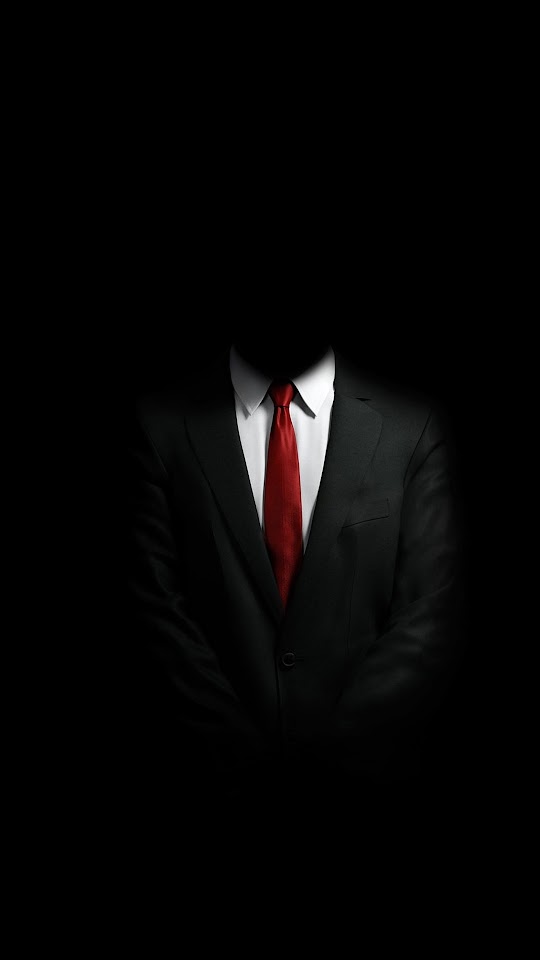 Mystery Man In Suit  Android Best Wallpaper