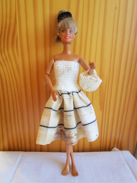 Robe vintage pour Barbie 