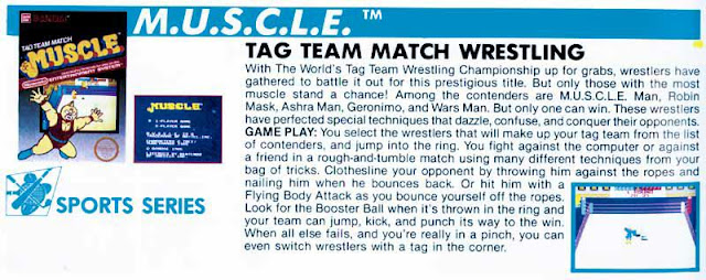 M.U.S.C.L.E. NES  Tag Team Match video game article