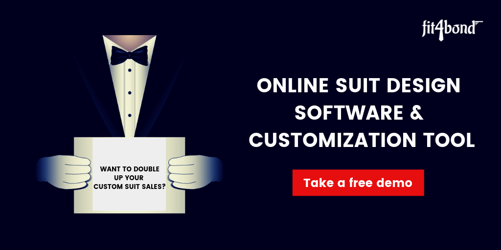Double up your custom sales with Suit Design software & customization tool